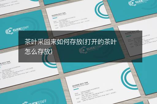 茶叶采回来如何存放(打开的茶叶怎么存放)