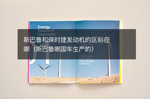 斯巴鲁和保时捷发动机的区别在哪（斯巴鲁哪国车生产的）