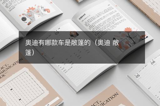 奥迪有哪款车是敞篷的（奥迪 敞篷）