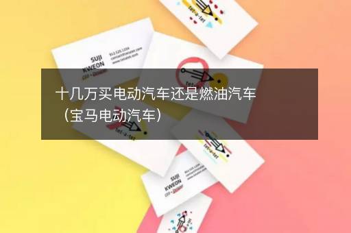 十几万买电动汽车还是燃油汽车（宝马电动汽车）